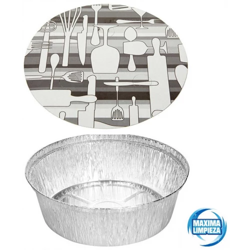 ENVASE ALUMINIO POLLO
