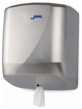 DISPENSADOR ACERO INOX DE PAPEL MECHA