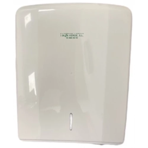 DISPENSADOR TOALLA ABS BLANCO LINEA VERDE