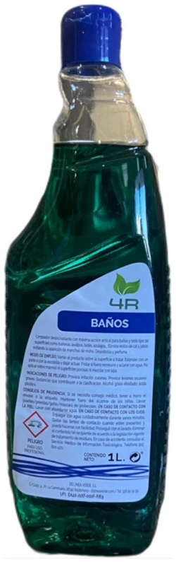 LIMPIADOR BAÑOS 4R 1L
